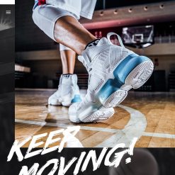 China&Sport Anta X NASA Seeed Series Men's Professional High Top Basketball Shoes - White/Blue 10 China&Sport Anta X NASA Seeed Series Men's Professional High Top Basketball Shoes - White/Blue -shooos shop 91831198 white 3 1