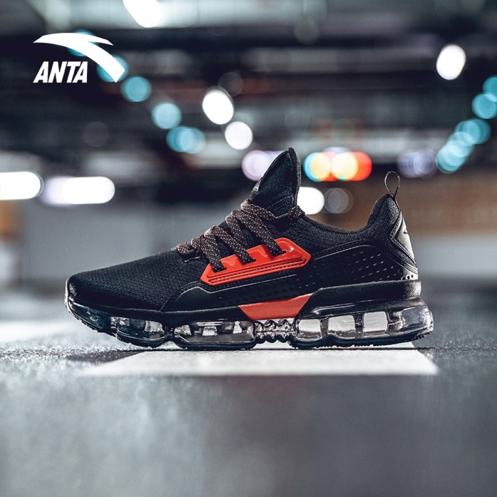 China&Sport Anta X NASA INSIGHT Air Cushion Running Shoes - Black/Red | Anta SEEED Running Sneakers 1 China&Sport Anta X NASA INSIGHT Air Cushion Running Shoes - Black/Red | Anta SEEED Running Sneakers