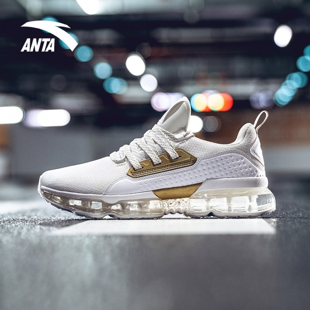 Anta X NASA INSIGHT Air Cushion Running Shoes - White/Gold | Anta SEEED Running Sneakers China&Sport Anta X NASA INSIGHT Air Cushion Running Shoes - White/Gold | Anta SEEED Running Sneakers -shooos shop 91845507 2 white gold