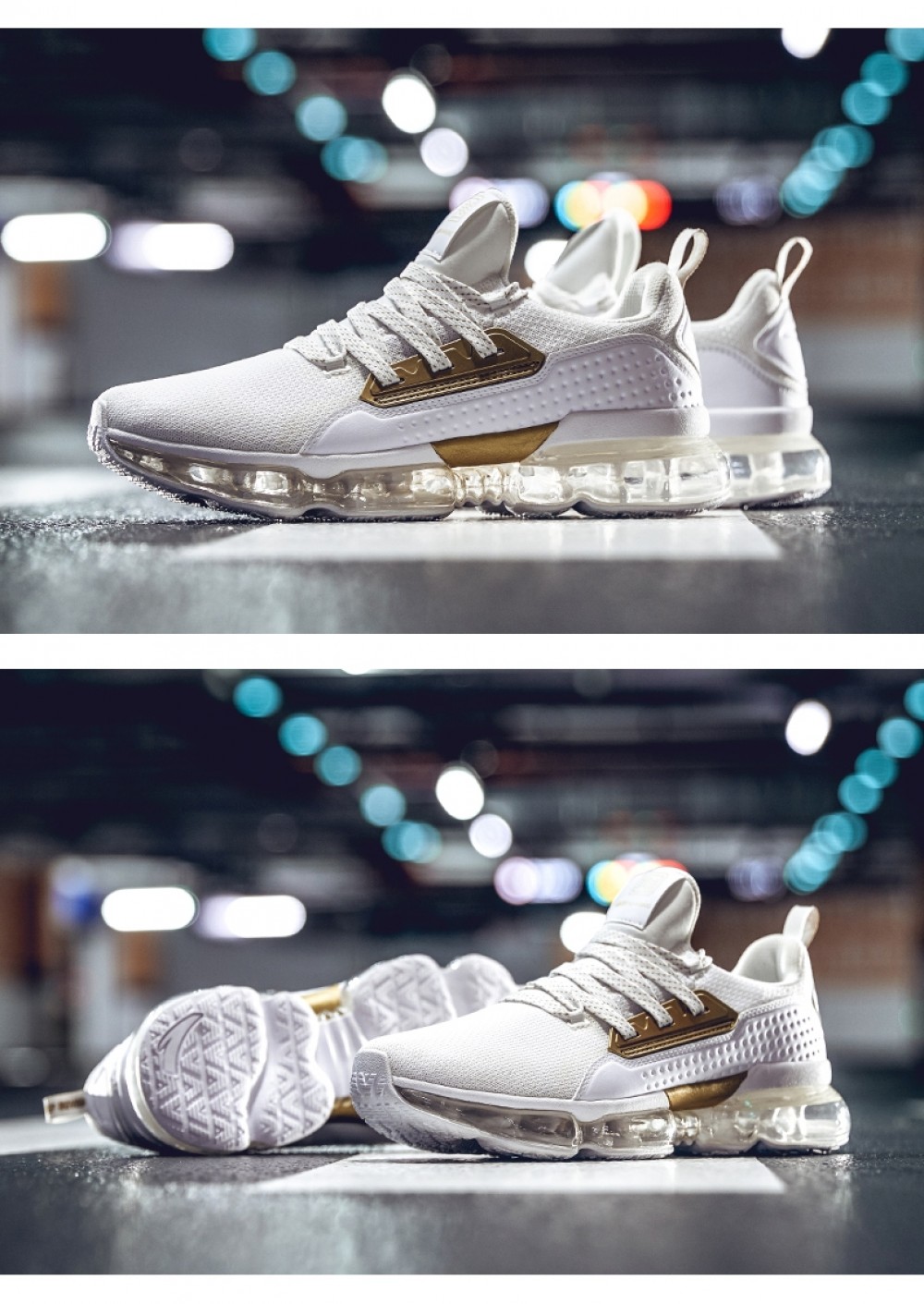 Anta X NASA INSIGHT Air Cushion Running Shoes - White/Gold | Anta SEEED Running Sneakers China&Sport Anta X NASA INSIGHT Air Cushion Running Shoes - White/Gold | Anta SEEED Running Sneakers -shooos shop 91845507 2 white gold 2