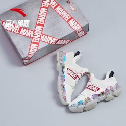 China&Sport 2019 New Anta X Marvel Avenger SEEED Men's Running Sneakers - White/Red/White 8 China&Sport 2019 New Anta X Marvel Avenger SEEED Men's Running Sneakers - White/Red/White -shooos shop 91915500f 8 3