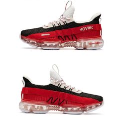 China&Sport Anta X SEEED 2019 Spring New Men's Air Cushion Running Shoes NASA Casual Sneakers - Black/Red/White