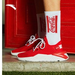 China&Sport 2019 Anta X Coca Cola Fashion Men's Casual Sneakers 4 China&Sport 2019 Anta X Coca Cola Fashion Men's Casual Sneakers -shooos shop 91918802 9 4