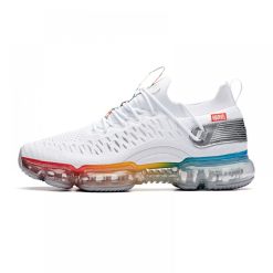 China&Sport 2019 New Anta X Marvel "THOR" Men's Running Sneakers - White/Silver
