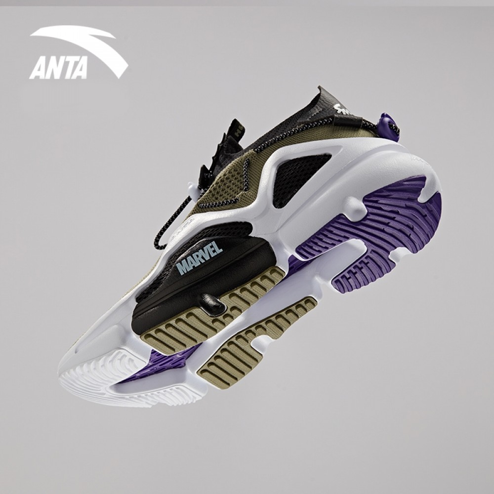 China&Sport 2019 Summer Anta X Avengers 4 Marvel "HULK" Men's Fashion Casual Sneakers 4 China&Sport 2019 Summer Anta X Avengers 4 Marvel "HULK" Men's Fashion Casual Sneakers - Image 4