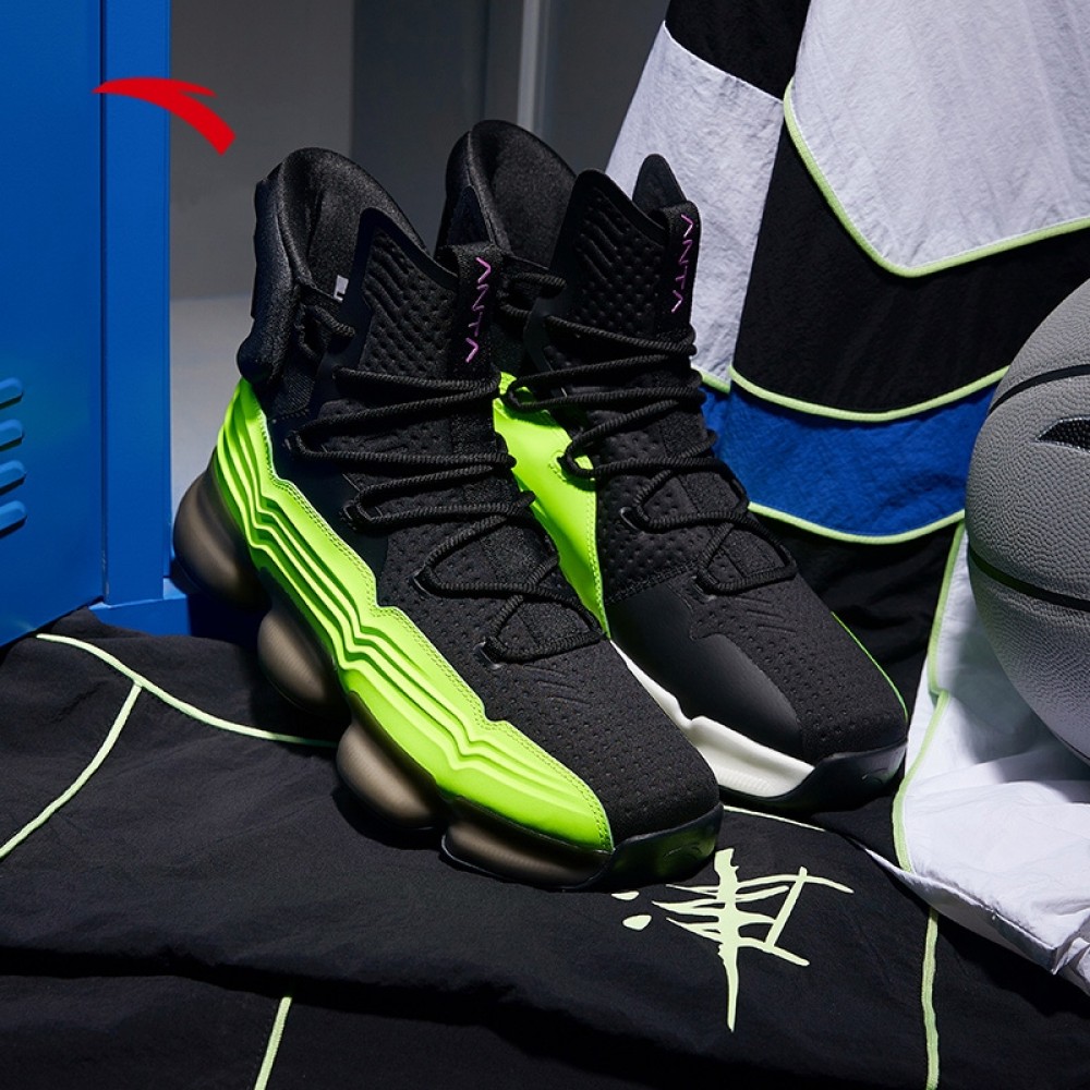 2020 Anta x NASA Blast-off Men's Basketball Shoes - Black/Green China&Sport 2020 Anta X NASA Blast-off Men's Basketball Shoes - Black/Green -shooos shop 91941160 1 2 1