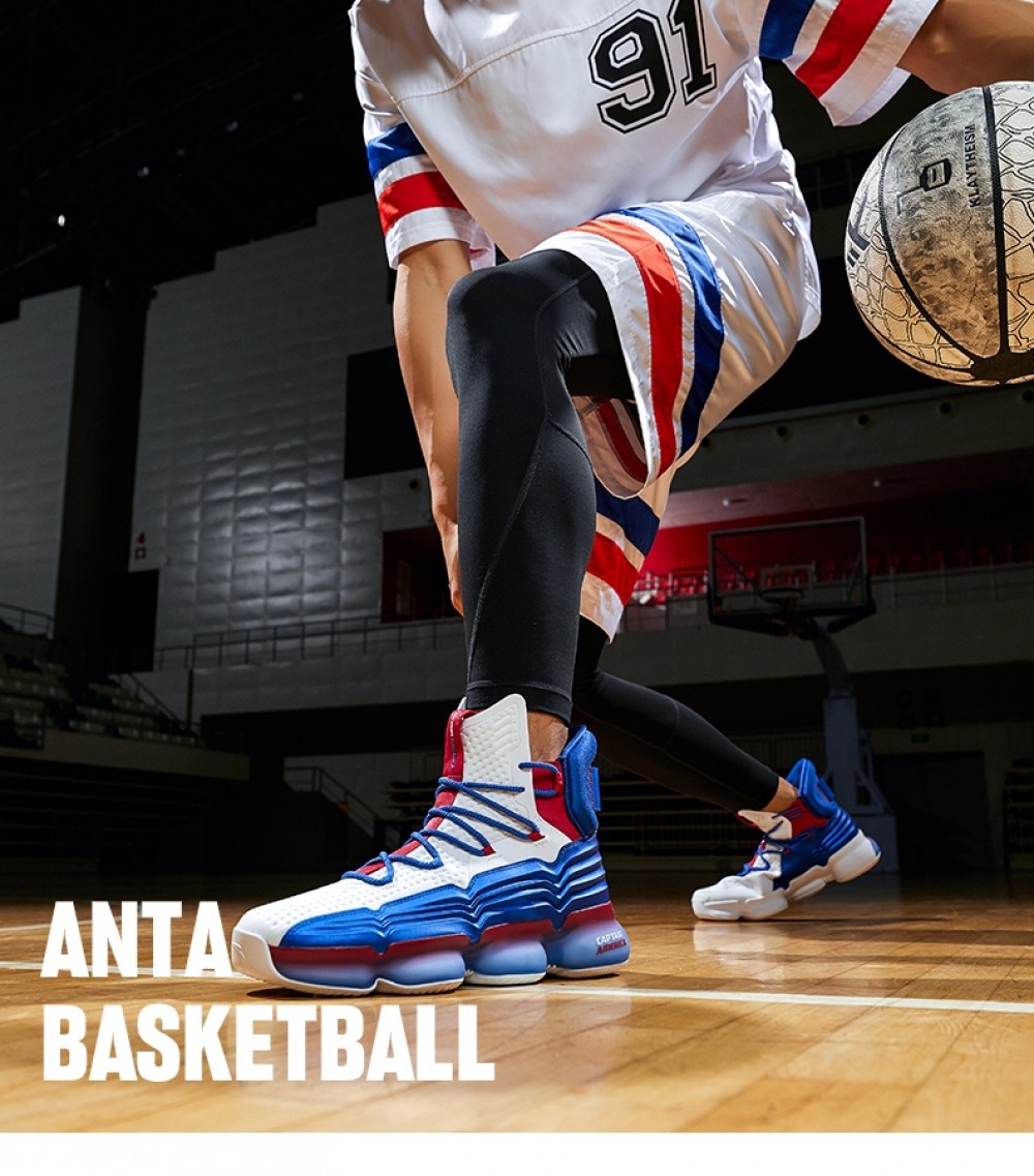 China&Sport 2020 Anta X NASA Blast-off Men's Basketball Shoes - Captain America 1 China&Sport 2020 Anta X NASA Blast-off Men's Basketball Shoes - Captain America