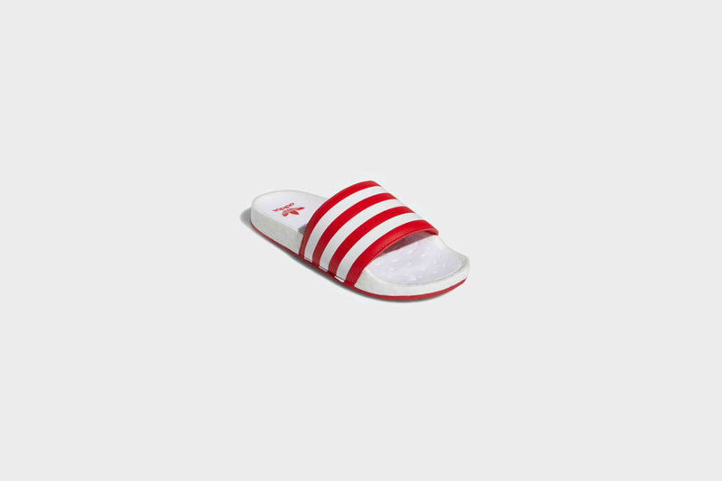 Sneakers Adidas Adilette Boost (Scarlet Red/White) - 8 2 Sneakers Adidas Adilette Boost (Scarlet Red/White) - 8 - Image 2