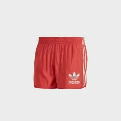 Apparel Adidas Graphic Mellow Ride Club Shorts (Crew Red/Wonder White) - S