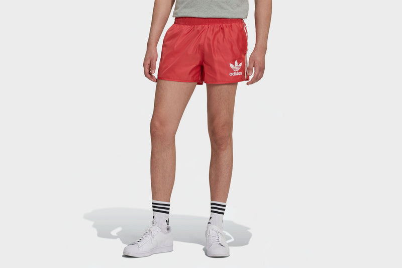Adidas Graphic Mellow Ride Club Shorts (Crew Red/Wonder White) - S Apparel Adidas Graphic Mellow Ride Club Shorts (Crew Red/Wonder White) - S -shooos shop