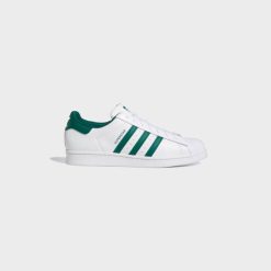 Sneakers Adidas Superstar (White/Green/White) - 4