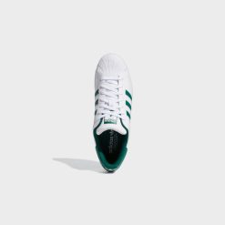 Sneakers Adidas Superstar (White/Green/White) - 4 3 Sneakers Adidas Superstar (White/Green/White) - 4 -shooos shop AdidasSuperstar White Green White GZ37424 800x