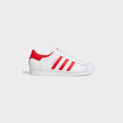 Sneakers Adidas Superstar (White/Red/White) - 5
