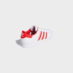 Sneakers Adidas Superstar (White/Red/White) - 5 -shooos shop AdidasSuperstar White Red White GZ37413 800x