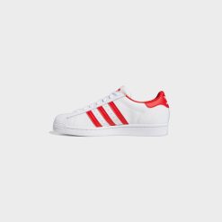 Sneakers Adidas Superstar (White/Red/White) - 5 -shooos shop AdidasSuperstar White Red White GZ37414 800x