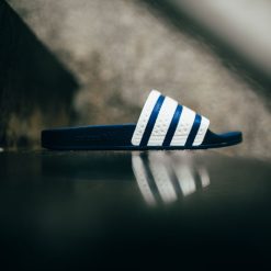 Sneakers Adidas Adilette (Adidas Blue/White) - 4