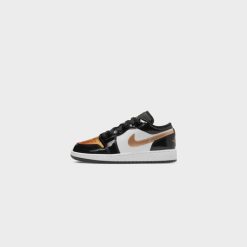 Sneakers Air Jordan 1 Low SE (GS) (Black/Metallic Gold-White) - 3.5Y