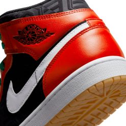 Sneakers Air Jordan 1 Mid SE (Black/Fire Red-White-Malachite) - 7 -shooos shop AirJordan1MidSE Black FireRed White Malachite DQ8417 00611 800x