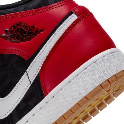 Sneakers Air Jordan 1 Mid SE GS (Black/Fire Red-White-Malachite) - 3.5y -shooos shop AirJordan1MidSE GS Black FireRed White Malachite DQ8418 00611 800x