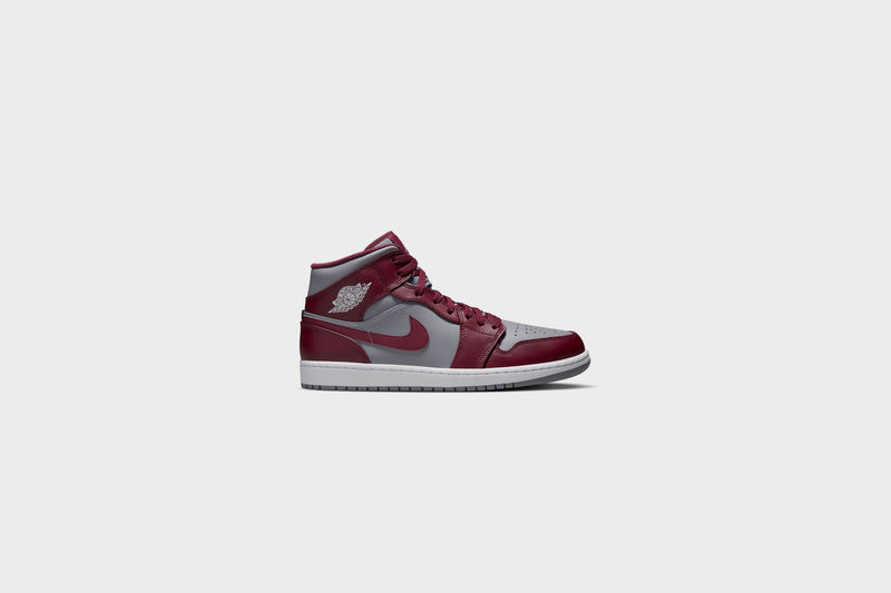 Sneakers Air Jordan 1 Mid (Cherrywood Red/White) - 7 4 Sneakers Air Jordan 1 Mid (Cherrywood Red/White) - 7 - Image 4