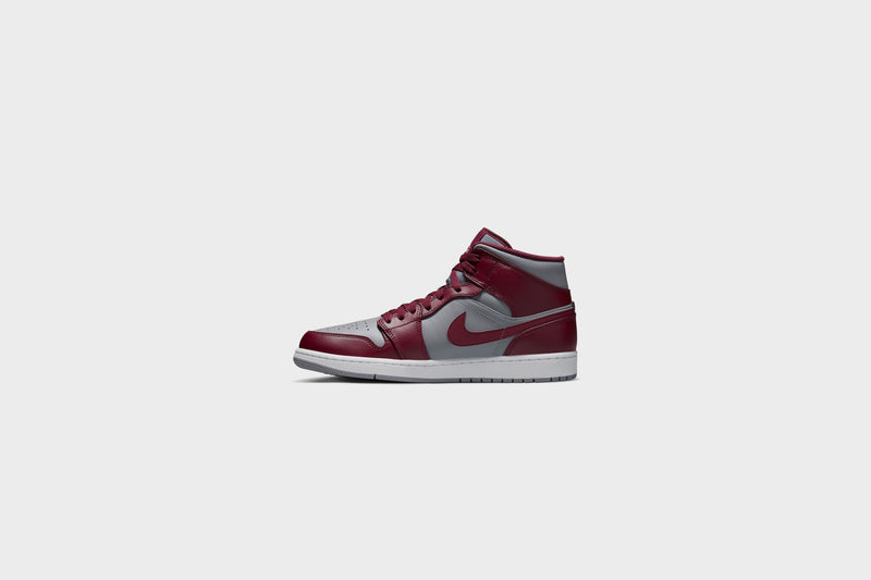 Sneakers Air Jordan 1 Mid (Cherrywood Red/White) - 7 5 Sneakers Air Jordan 1 Mid (Cherrywood Red/White) - 7 - Image 5