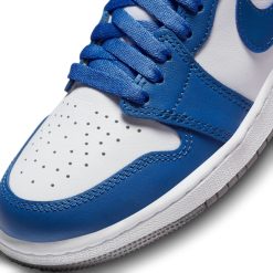 Sneakers Air Jordan 1 Retro High OG GS (True Blue/White-Cement Grey) - 3.5y -shooos shop AirJordan1RetroHighOGGS TrueBlue White CementGrey FD1437 4109 800x