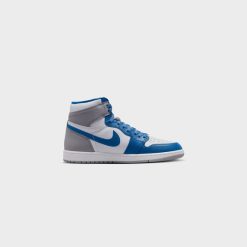 Sneakers Air Jordan 1 Retro High OG (True Blue/White-Cement Grey) - 4.5 -shooos shop AirJordan1RetroHighOG TrueBlue White CementGrey DZ5485 4103 800x
