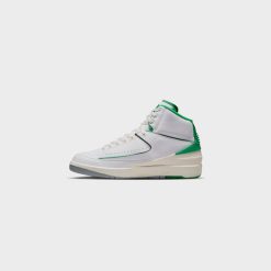 Sneakers Air Jordan 2 Retro (White/Lucky Green-Sail) - 7 -shooos shop AirJordan2Retro White LuckyGreen Sail DR8884 1035 800x