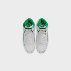 Sneakers Air Jordan 2 Retro (White/Lucky Green-Sail) - 7 -shooos shop AirJordan2Retro White LuckyGreen Sail DR8884 1037 800x