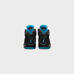 Sneakers Air Jordan 5 Retro (Black/Aquatone-Taxi) - 7 -shooos shop AirJordan5Retro Black Aquatone Taxi DD0587 0476 800x