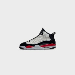 Sneakers Air Jordan Dub Zero (White/Fire Red-Black) - 8