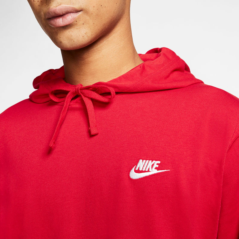 Apparel Nike NSW Club Hoodie (Red) - S 3 Apparel Nike NSW Club Hoodie (Red) - S - Image 3