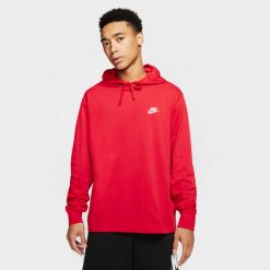 Apparel Nike NSW Club Hoodie (Red) - S