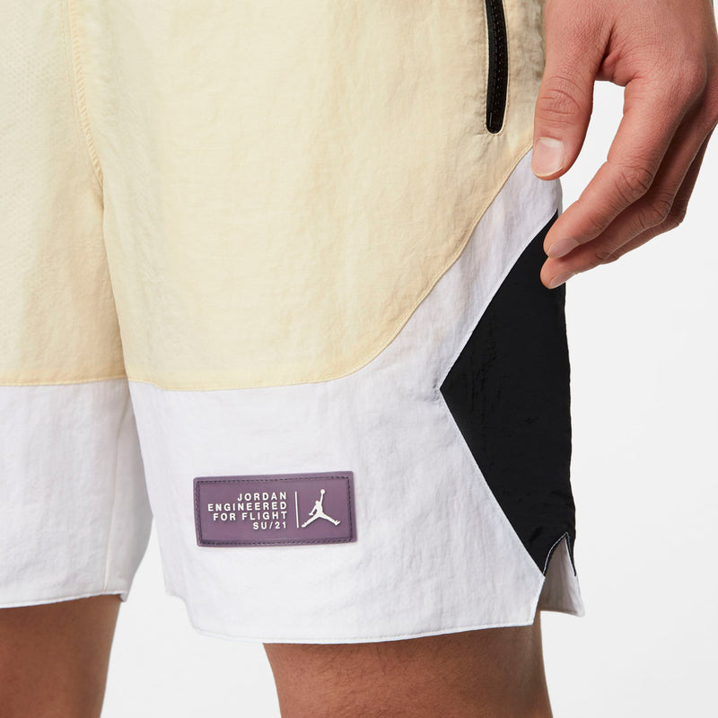 Jordan 23 Engineered Shorts (Beach/White/Black/Black) - S Apparel Jordan 23 Engineered Shorts (Beach/White/Black/Black) - S -shooos shop CV3154
