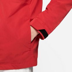 Apparel Nike Hooded M65 Jacket (University Red/Black/Black) - S -shooos shop CZ9879 657 4 800x
