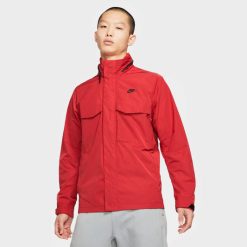 Apparel Nike Hooded M65 Jacket (University Red/Black/Black) - S