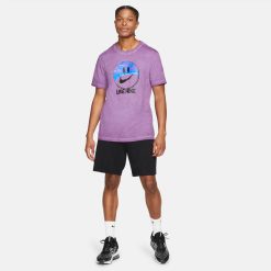 Apparel Nike Sportswear T-Shirt (Purple) - S 2 Apparel Nike Sportswear T-Shirt (Purple) - S -shooos shop DB6190 503 2 800x