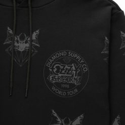 Apparel Diamond Supply Co X Ozzy Osbourne Hell Bat Allover Print Hoodie (Black) - S 2 Apparel Diamond Supply Co X Ozzy Osbourne Hell Bat Allover Print Hoodie (Black) - S -shooos shop DiamondSupplyCoxOzzyOsbourneHellBatAlloverPrintHoodie Black 3 800x