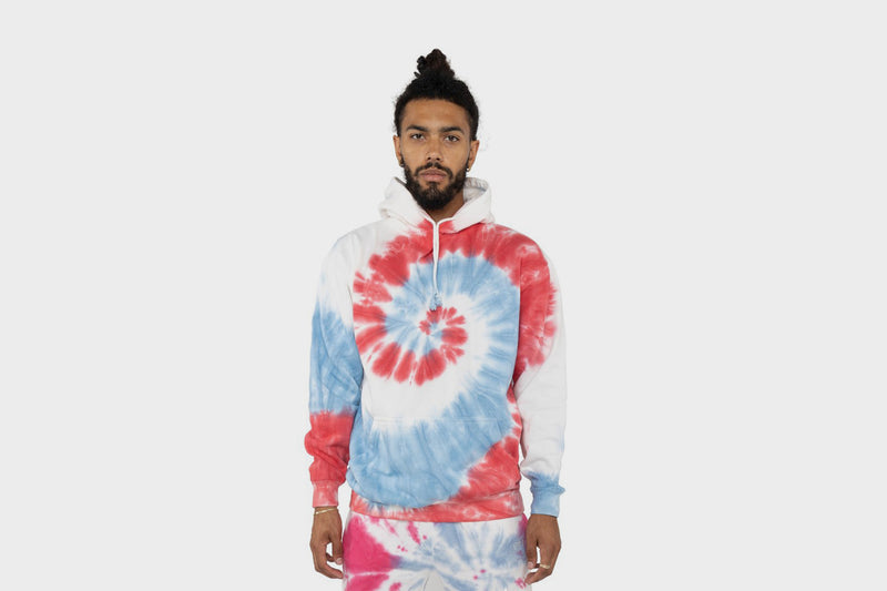 EPTM - Tie Dye Hoodie (Pink/Blue) - S Apparel EPTM - Tie Dye Hoodie (Pink/Blue) - S -shooos shop EPTM