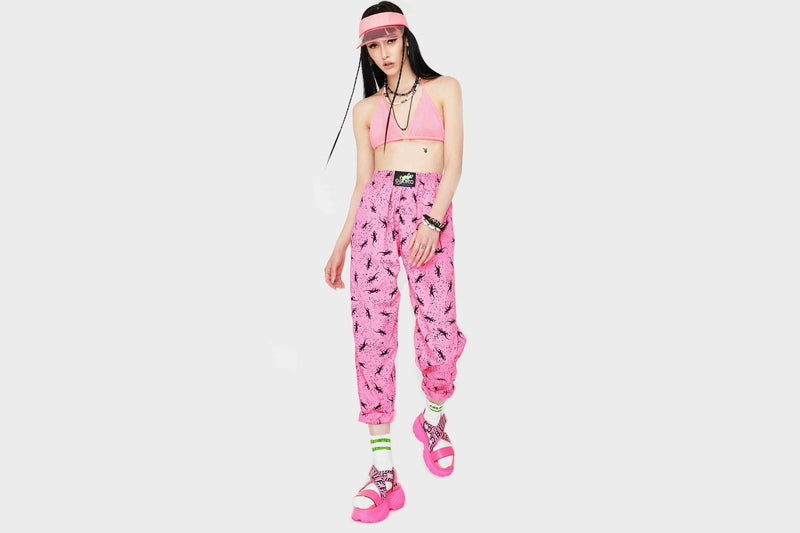 Gecko Hawaii 90’s Forever Gecko Beach Pants (Fuschia) - S Apparel Gecko Hawaii 90’s Forever Gecko Beach Pants (Fuschia) - S -shooos shop