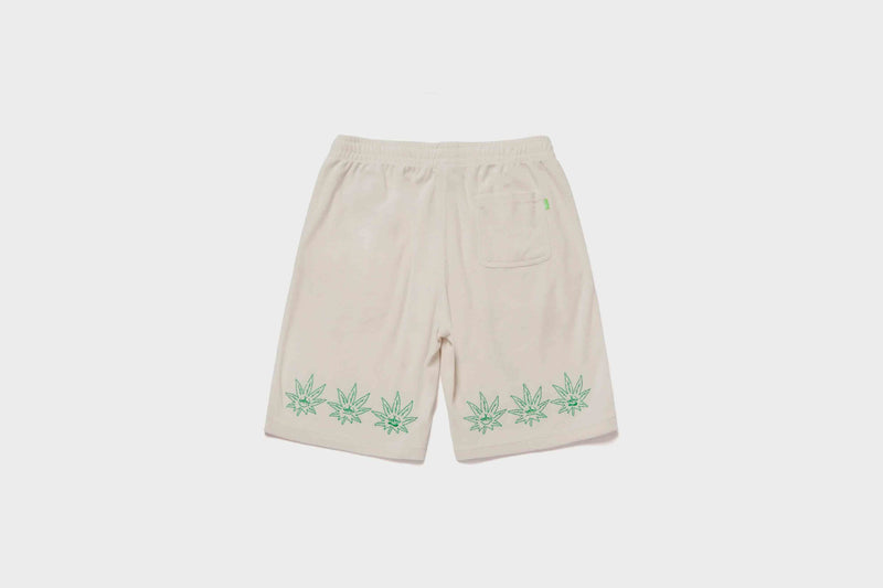 Apparel Huf - Green Buddy Terry Cloth Short (Natural) - S 2 Apparel Huf - Green Buddy Terry Cloth Short (Natural) - S - Image 2