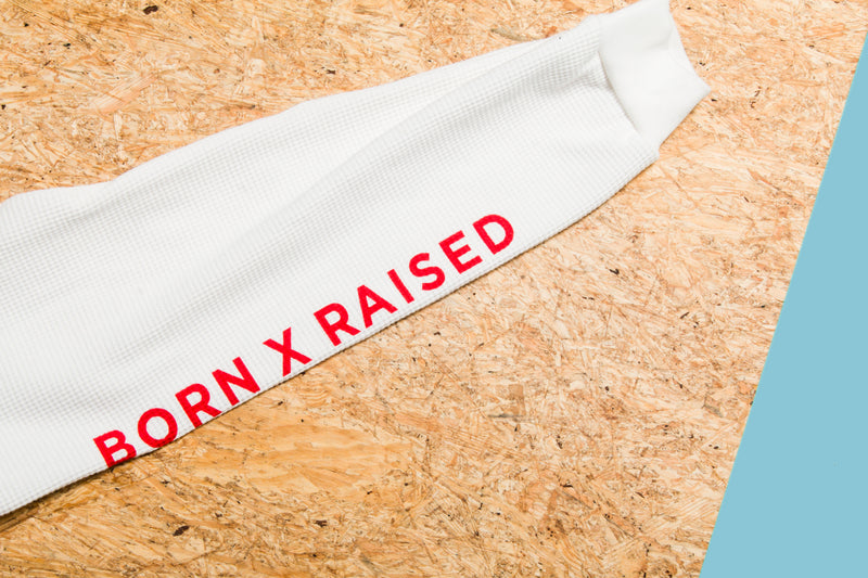 Apparel Born X Raised - Long Sleeve Crew Neck Tee (Cream) - L 4 Apparel Born X Raised - Long Sleeve Crew Neck Tee (Cream) - L - Image 4