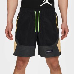 Apparel Jordan 23 Engineered Men’s Shorts (Black/Dark Smoke Grey/Citron Pulse/Electric Green) - S