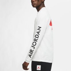 Apparel Jordan AJ4 Long Sleeve T-Shirt (White) - S 8 Apparel Jordan AJ4 Long Sleeve T-Shirt (White) - S -shooos shop JordanAJ4LongSleeveT Shirt White DD0405 100 3 800x