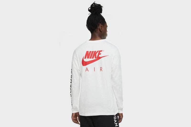 Apparel Jordan AJ4 Long Sleeve T-Shirt (White) - S 1 Apparel Jordan AJ4 Long Sleeve T-Shirt (White) - S