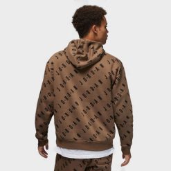 Apparel Jordan Essential Fleece Pullover Hoodie (Palomino/Sail/Black) - S -shooos shop JordanEssentialFleecePulloverHoodie Palomino Sail Black DV7640 2743 800x