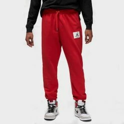 Apparel Jordan Essential Fleece Sweatpants (Fire Red/Fire Red) - S