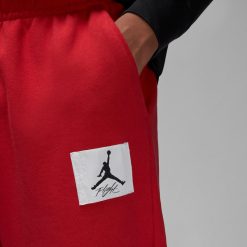 Apparel Jordan Essential Fleece Sweatpants (Fire Red/Fire Red) - S -shooos shop JordanEssentialFleeceSweatpants FireRed FireRed DQ7468 6124 800x