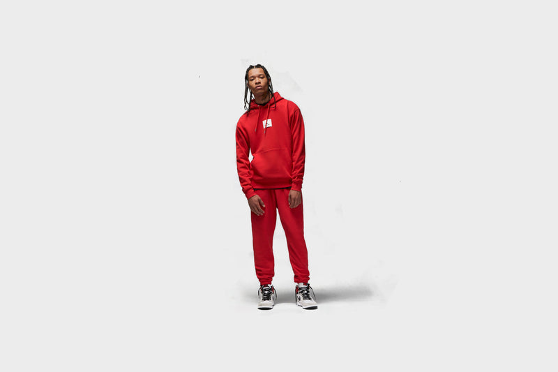Jordan Essentials Fleece Hoodie (Fire Red/Fire Red) - S Apparel Jordan Essentials Fleece Hoodie (Fire Red/Fire Red) - S -shooos shop JordanEssentialsFleeceHoodie FireRed FireRed DQ7338