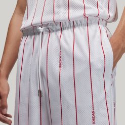 Apparel Jordan Essentials Men's Printed Shorts (Black/White) - S -shooos shop JordanEssentialsMen sPrintedShorts Black White DM1357 1006 800x